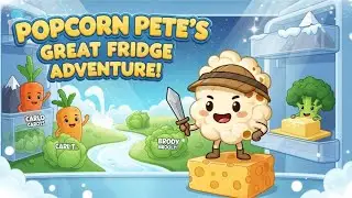 Popcorn Pete&rsquo;s Great Fridge Adventure! | Brave Kernel&rsquo;s Journey Inside the Refrigerator