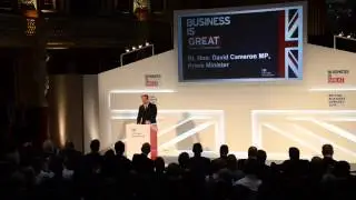 The Prime Minister kicks off IFB 2014 at the UKTI British Business Embassy Event