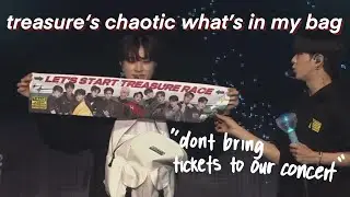 TREASURE’S WHATS IN MY BAG 2022 TRACE 1ST CONCERT EDITION