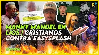 &iquest;MANNY MANUEL RECAE EN EL ALCOHOL? CRISTIANOS LE TIRAN A EASY SPLASH