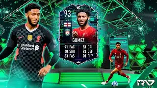 &iquest;MEJOR QUE VARANE Y LAPORTE? | JOE GOMEZ FLASHBACK 93 PLAYER REVIEW FIFA 22 ULTIMATE TEAM