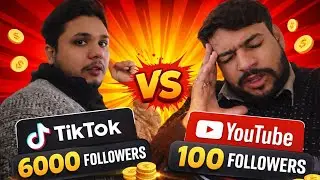 Tik tok 600 followers and youtube pay 100 🤣😅😂