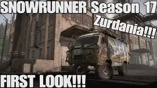 SNOWRUNNER Season 17 FIRST LOOK!!! | PS5 4K Gameplay
