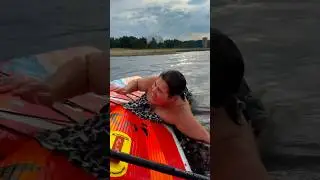 На мою дочь напала акула в Финском заливе..😱🙆&zwj;♀️🦈