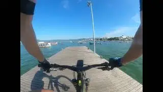 09/01/2026 subi até o mirante da meia praia, escala com pico de até 27% inclinação 
