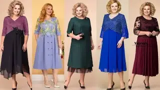 Самые красивые и стильные платья больших размеров для матери невесты/жениха: тренд 2026 года.