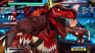 Dinosaur 100% ToD Combo (KOF XV)