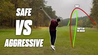 Should you Play SAFE or AGGRESSIVE Golf?! (Surprising Result)