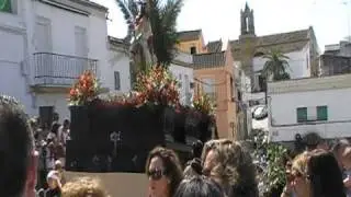 Borriquita de Posadas (Cordoba) 2011, subiendo la fuente