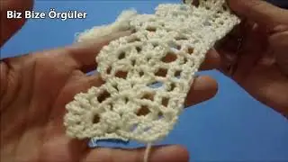 Tığ İşi  Kenar Dantel, Havlu Kenarı,Çarşaf Kenarı, Kenar Oyası