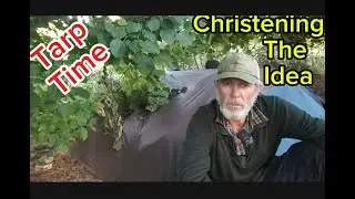 Homeless Man&rsquo;s Original Tarp Setup | Overnight Test in Hyde Park