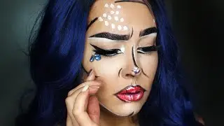 TECHNIC COSMETICS - Easy Halloween Pop Art Makeup Tutorial