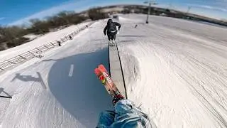 Tube Sesh at Powder Ridge, MN *POV*