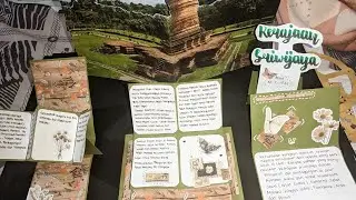 Pop up Book | Kerajaan Sriwijaya dan Mataram Kuno 📌