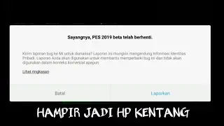 ternyata begini caranya !! pes 2019 mobile beta