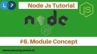 Module Concept in Node JS | Access on file from another | Export & Import | Node Js Tutorial