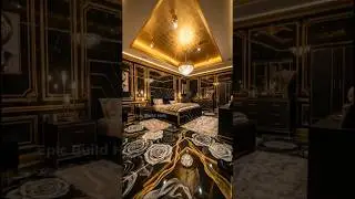 Inside the Most Expensive Maximalist Bedroom! 🛌✨ Liquid Gold & Black Marble (Luxury Interior Tour)
