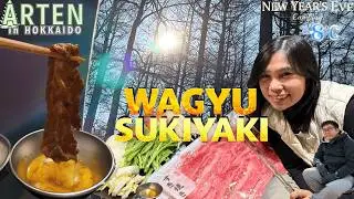 🇯🇵Arten Tomakomai | Winter Camping in Hokkaido, The Last Night of the Year with Sukiyaki