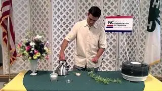 Making Herbal Tea from your Garden