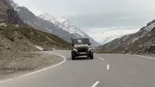 Frozen Roads, Fiery Soul | Snow Drive with Full Vibe #nature #shortsvideo