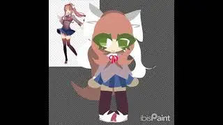 Monika speed paint