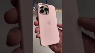 Iphone 13 Pro Chalk Pink Silicone Case with MagSafe #shorts #youtubeshorts