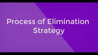 Process of Elimination |
