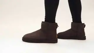 | Shuperb&trade; Ugg CLASSIC MINI II Ladies Sheepskin Boots Chocolate