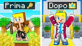 Da SCHIAVO a RE Su Minecraft!