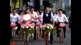 Changements de la mode nuptiale en Chine pendant 40 ans