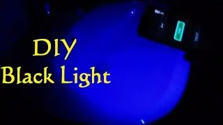 DIY Make a Black Light With Your Phone Handy Smartphone UV Light Mobilephone