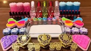 Slime Mixing Rainbow Glossy Slime &ndash; ASMR pops, swirls & crackles 35