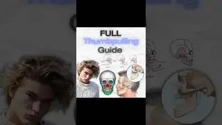 Thumbpulling proper technique || how to do thumbpulling properly || grow maxilla properly #maxilla