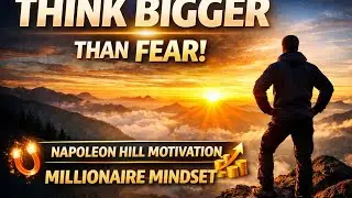 Think Bigger Than Fear | Napoleon Hill Motivation | Millionaire Mindset Training
