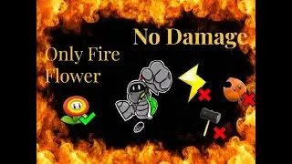 A Koopa's Revenge 2 Boss Rush (No Damage) (Only Fire Flower Allowed)