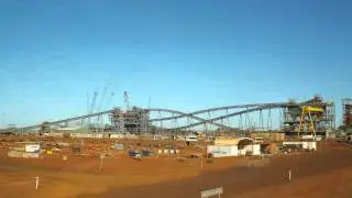 Fortescue Metals Group (FMG) timelapse footage from Christmas Creek