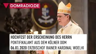 Pontifikalamt Hochfest Erscheinung des Herrn Kölner Dom  06.01.2020