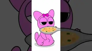 Brude feeding to pinki#sprunki #spunky #sprunky