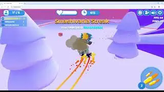Smash Karts [Im Killer Bot] Full Record 117 Kills Snow Park CTF Gameplay