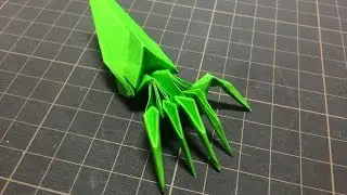 How to make Origami  Gauntlet Hand