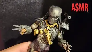 Jungle Hunter Predator Action figure (Hiya toys) (ASMR)