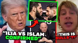 TRUMP CONFIRMS Islam Makhachev vs Ilia Topuria BOOKED for WHITE HOUSE SUPERFIGHT 2026!!!