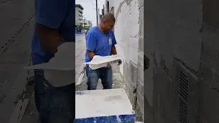 gesso liso a prova d'&aacute;gua.