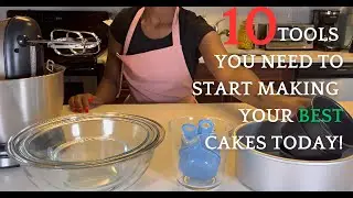 10 Cake Baking Tools You Can't Bake Without (At Home) #bestcakedecoratingtools #essentialbakingtools