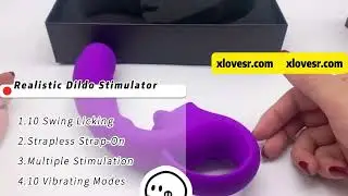 unboxing 2 in 1 Vibrator Licking Dual Vibrator