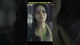 Asur Season 3 Coming or Not ? Asur New Update #shorts #asur