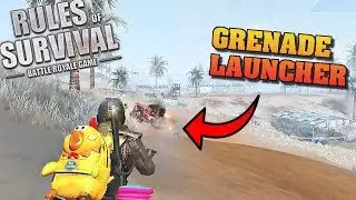 I got the GRENADE LAUNCHER (Rules of Survival #66)