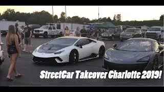 Street Car Takeover Charlotte! Twin Turbo Dodge Viper + Supercars??