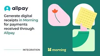 Integration with Morning digital receipts | Allpay