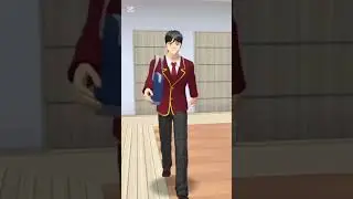 boy is very late to school 🎒 and the girl aggressive behaviour